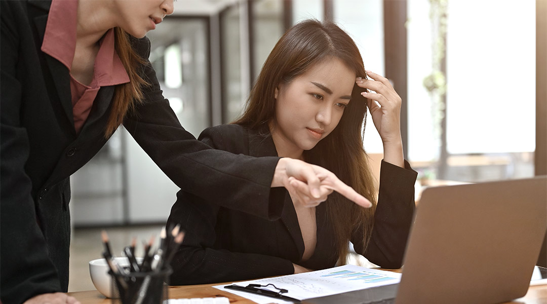 Workers in office