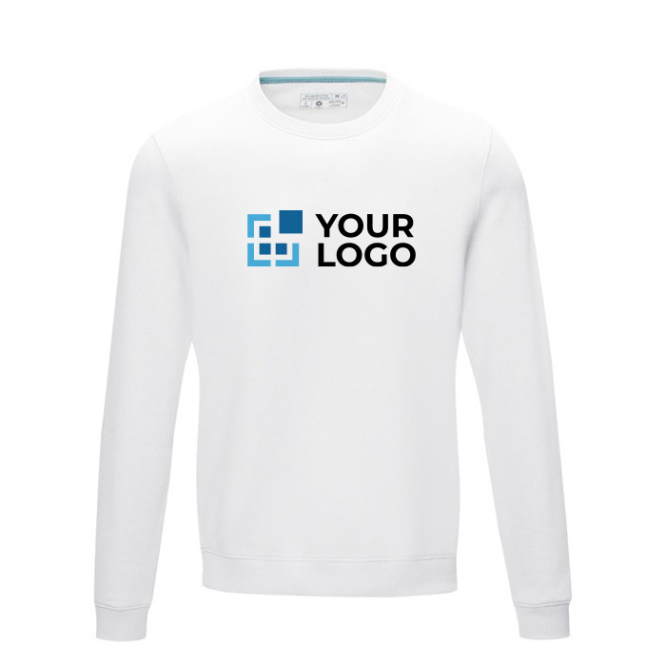 Sustainable sweater with logo