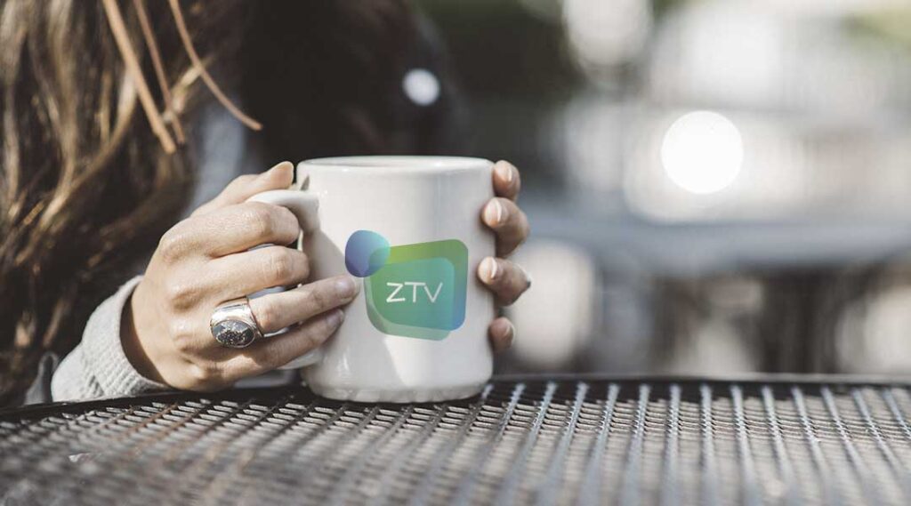 Branded ceramic mug 