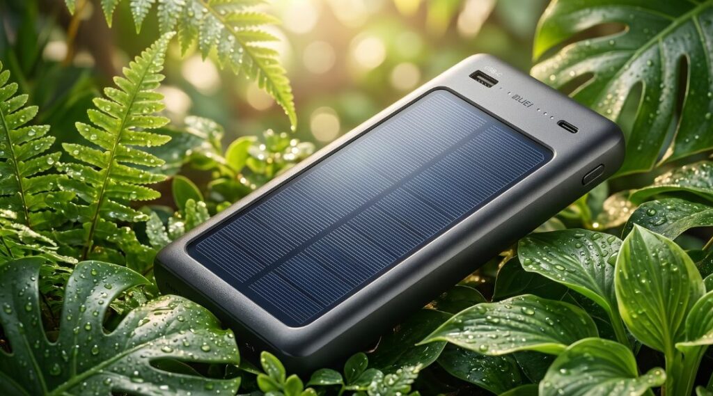 Solar-powered charger