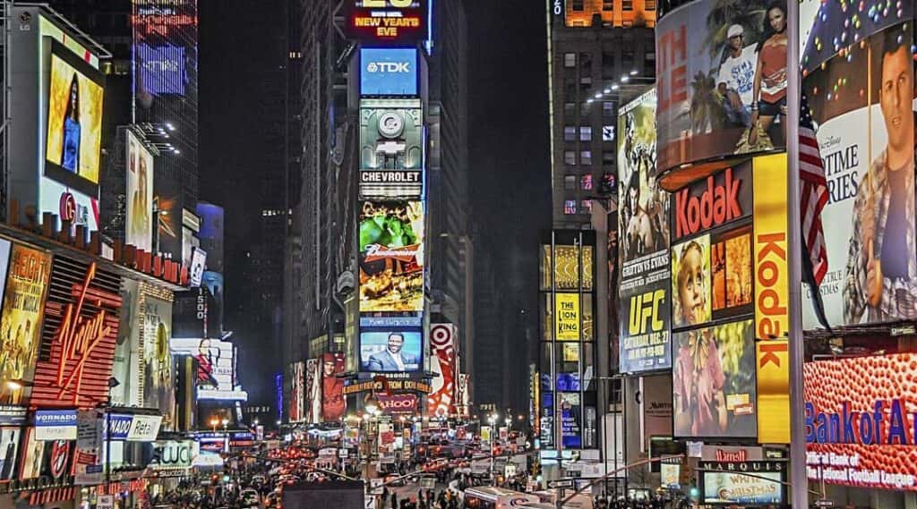 times squares logos