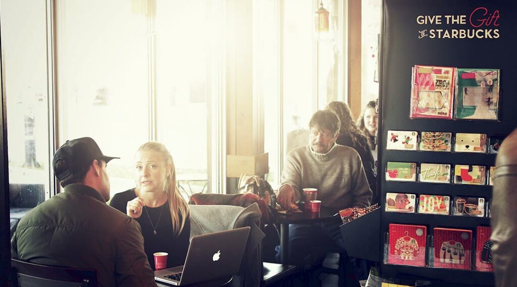 Starbucks cafe