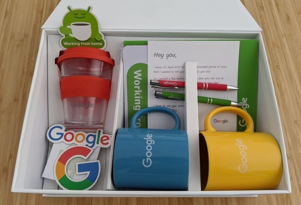 Google welcome pack