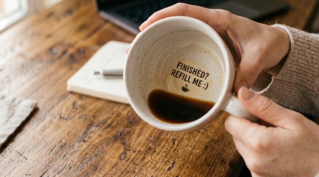 Personalised mug
