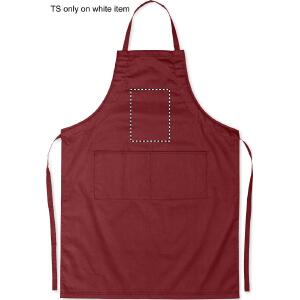 Front above pocket