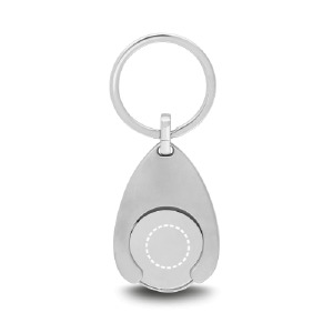 Keyring back circle 24358
