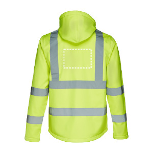Reflective coat back 6076