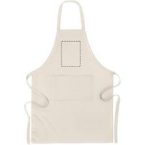Front above pocket