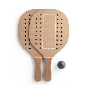 One paddle, on one side