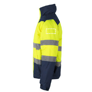 Reflective coat back 6076