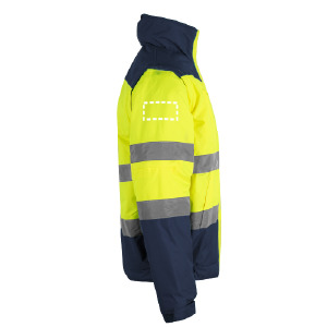Reflective coat back 6076