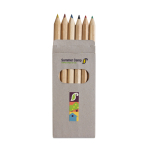 Printable box of 6 coloured pencils, Essential multicolour colour third main view