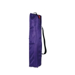 Folding beach chair for holidays / camping violet colour second view