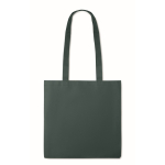 Affordable non-woven bag in attractive colours, 80 g/m2 dark green colour third view