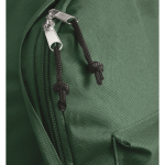 Children's backpack made of 600D polyester with front pocket dark green colour second photographic view