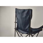 Folding camping chair made of polyester, printed with logo fifth photographic view