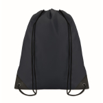 Drawstring bag in cool colours, made of 190T polyester navy-blue colour