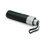 Manual opening & closing umbrella with handle and matching strap, Ø98 black colour third view