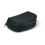 Travel set with luggage tag, luggage belt and lock black colour second view