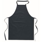 Cooking apron made from 100% cotton, 180 g/m2 navy-blue colour