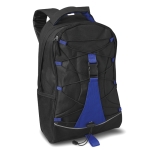Backpack with coloured rope for hiking blue colour