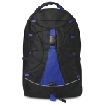 Backpack with coloured rope for hiking blue colour second view