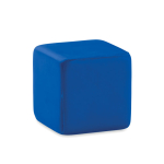 Anti-stress cube in bright colours blue colour
