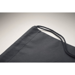 Non-woven drawstring bag, 80 g/m2 navy-blue colour second photographic view