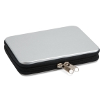 Practical tool set in an aluminium case black colour third view