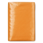 Package of handkerchiefs in mini format orange colour