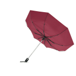Wind-resistant folding automatic umbrella, Ø 97 burgundy colour