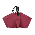 Wind-resistant folding automatic umbrella, Ø 97 burgundy colour