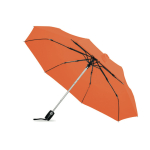 Wind-resistant folding automatic umbrella, Ø 97 orange colour