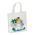 Colouring bag with felt-tip pens. A creative gift for kids white colour second main view