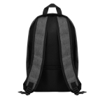 Backpack with anti-theft protection, 600D polyester black colour third view