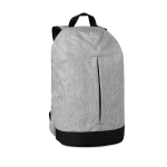 Backpack with anti-theft protection, 600D polyester grey colour