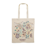 Cotton bag with large carrying capacity, 140 g/m2 beige colour second main view