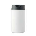 Thermo mug, stainless steel for promotional gifting, 250 ml white colour