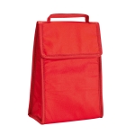 Foldable cooler bag non-woven fabric, 80 g/m2, Break red colour