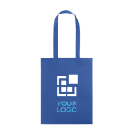 Heat-sealed non-woven bag with long handles, 80g/m² main view