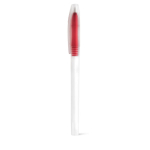 Ballpoint pen with transparent coloured cap