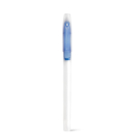 Ballpoint pen with transparent coloured cap