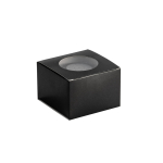 Multi-function plastic speaker with logo in assorted colours black colour in box