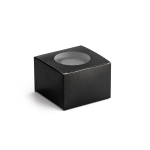 Multi-function plastic speaker with logo in assorted colours in box