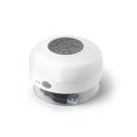 Multi-function plastic speaker with logo in assorted colours