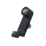 Phone holder black colour image with logo