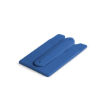 Silicone card holder with adhesive for a mobile phone