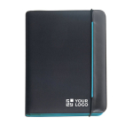 Branded folder with notepad & pen holder, A4 main view