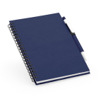 Printable B6 notebook, spiral binding, matching coloured pen