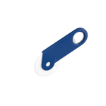 Pizza cutter with bottle opener included at the end blue colour